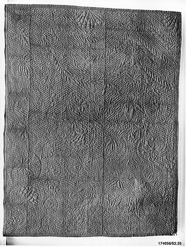 Wholecloth calamanco quilt