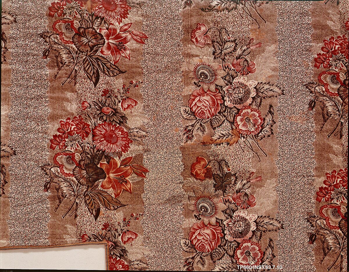 Wholecloth quilt, Cotton, American or British