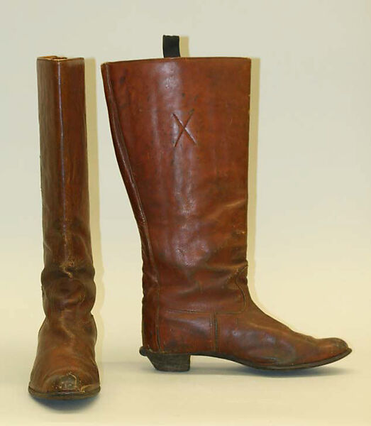 Boots, leather, American or European 
