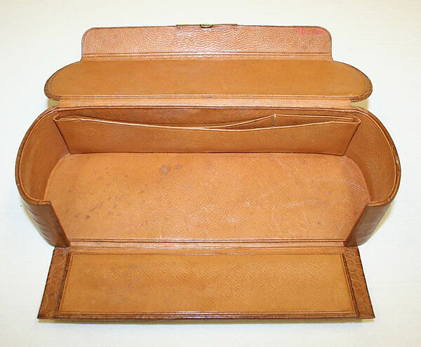 Case, leather, silk, ivory, paper, metal, bristle, crystal, mother-of-pearl, British