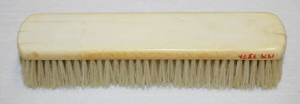 Case, leather, silk, ivory, paper, metal, bristle, crystal, mother-of-pearl, British