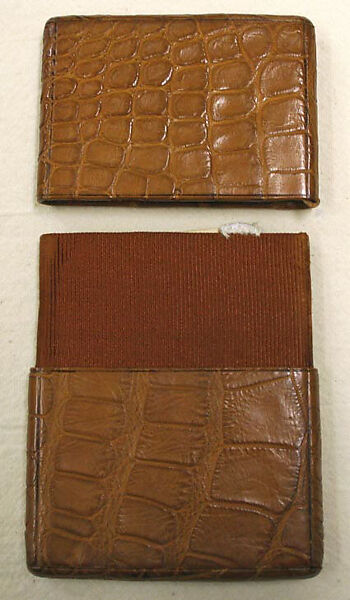 Case, leather, silk, ivory, paper, metal, bristle, crystal, mother-of-pearl, British