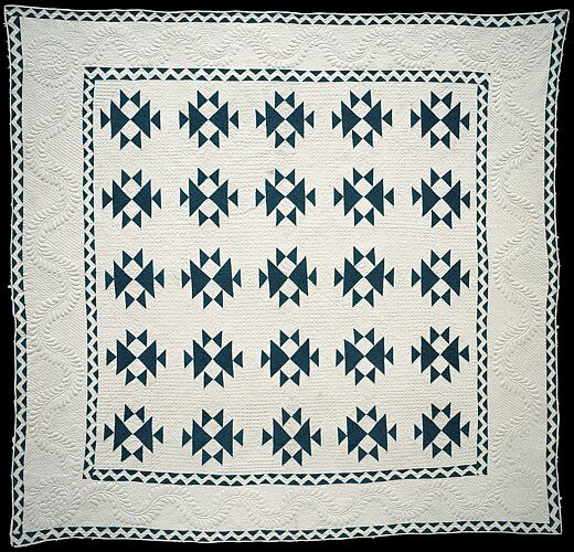 Quilt, Double X pattern