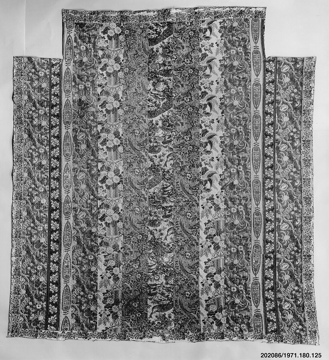 Quilt, Strip pattern, Cotton, American