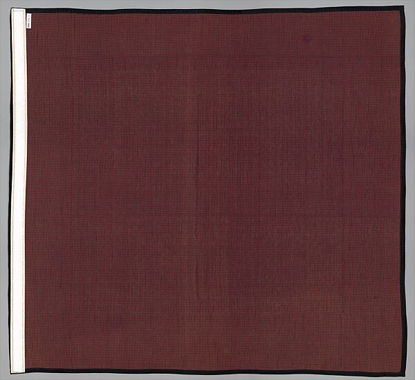 Quilt, Sunshine and Shadow pattern, Amish maker, Wool and cotton, American