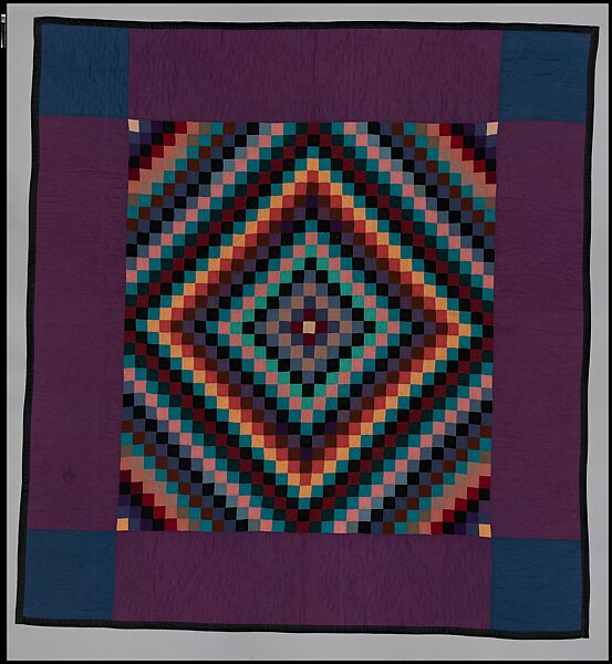 Tamar Horton Harris North, Quilt (or decorative throw), Crazy pattern, American