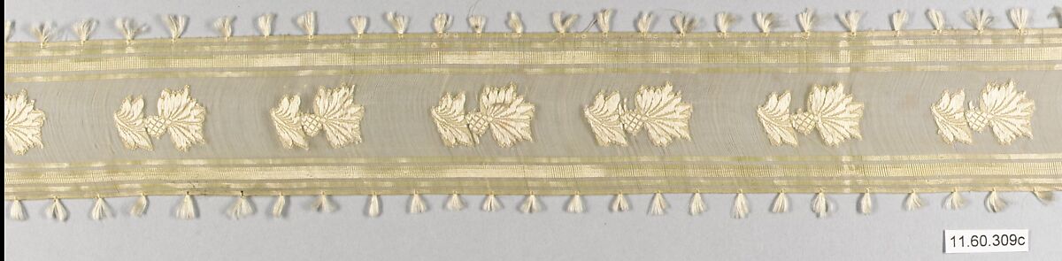 Ribbon, Silk trimming, American
