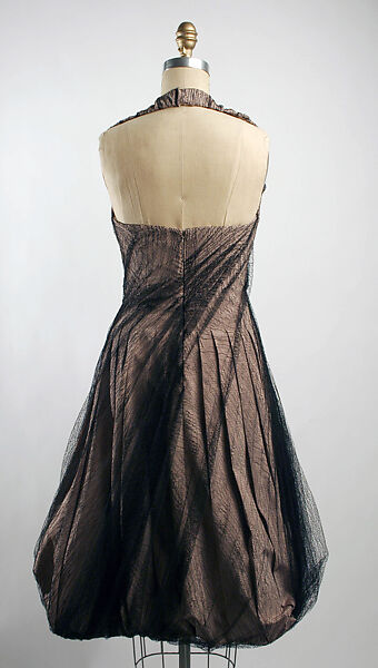 Dress, Alexander McQueen (British, founded 1992), silk, British