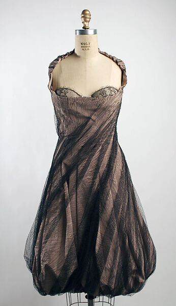 Dress, Alexander McQueen (British, founded 1992), silk, British 