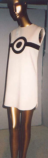 Ensemble, Pierre Cardin (French (born Italy), San Biagio di Callalta 1922–2020 Neuilly), wool, cotton, plastic, French