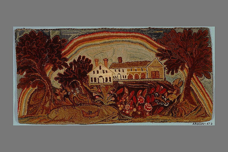 Lucy Trask Barnard - Hooked Rug - American - The Metropolitan