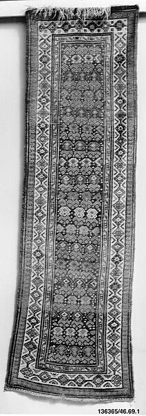 Knotted Rug, Wool, Caucasian 