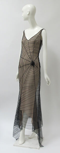 Dress, John Galliano (founded 1984), silk, synthetic, British