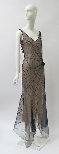 Dress, John Galliano (founded 1984), silk, synthetic, British