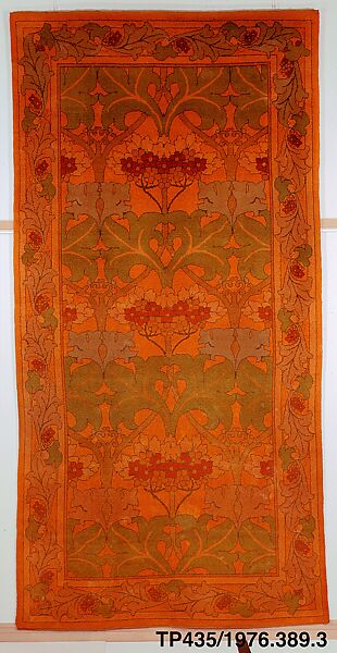 Carpet from the "Fintona" Design Range, Alexander Morton and Company, Wool, hand-knotted, British 