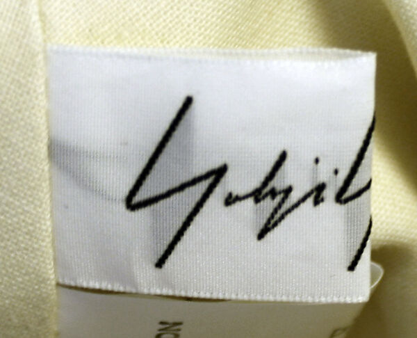 Underskirt, Yohji Yamamoto (Japanese, born Tokyo, 1943), cotton, Japanese