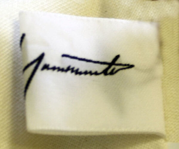 Underskirt, Yohji Yamamoto (Japanese, born Tokyo, 1943), cotton, Japanese