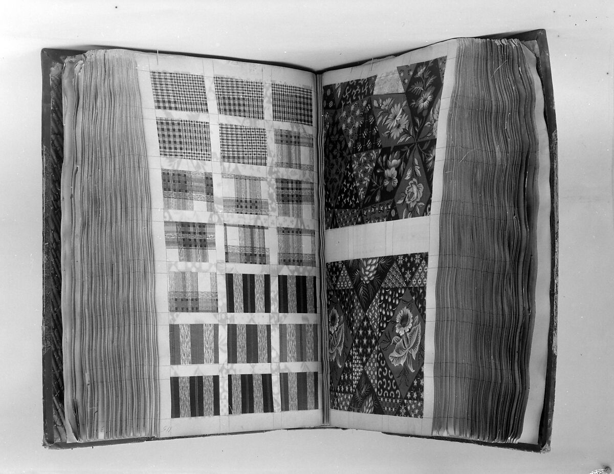 Sample book, Paper, cloth, American