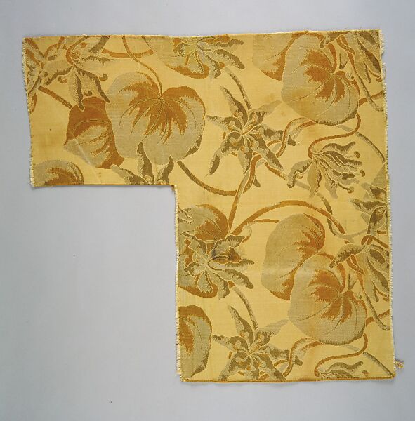 Sample, Candace Wheeler (American, Delhi, New York 1827–1923 New York), Silk, woven, American