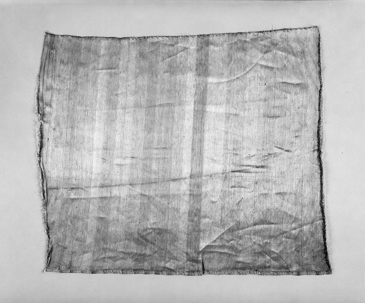 Copper metallic textile, Associated Artists (1883–1907), Silk and copper thread, woven, American