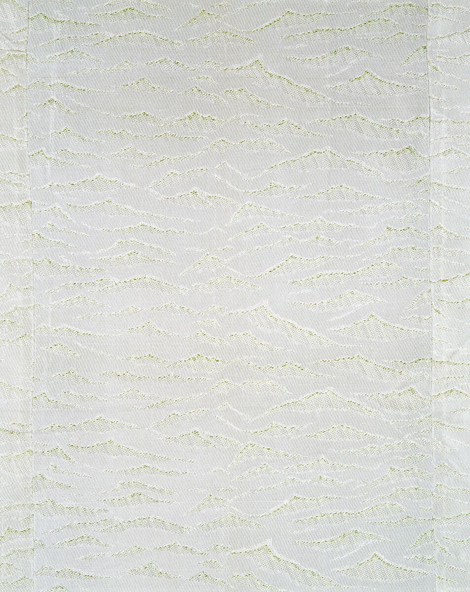 Water-pattern textile, Associated Artists (1883–1907), Silk, woven, American