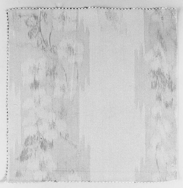 Apple-blossom textile, Associated Artists (1883–1907), Silk, printed, American