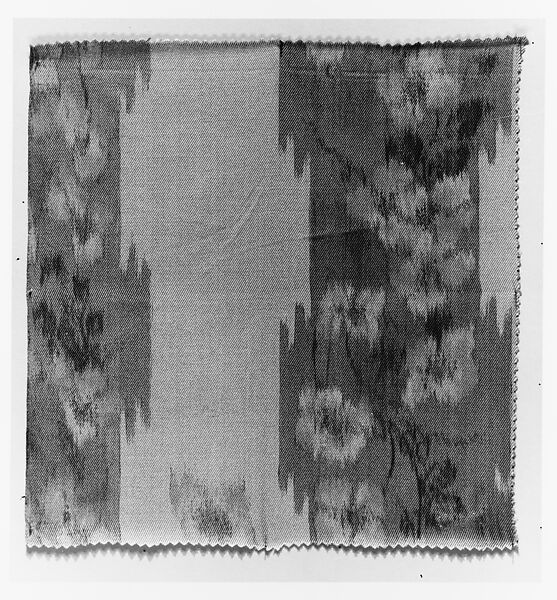 Apple-blossom textile, Associated Artists (1883–1907), Silk, printed, American