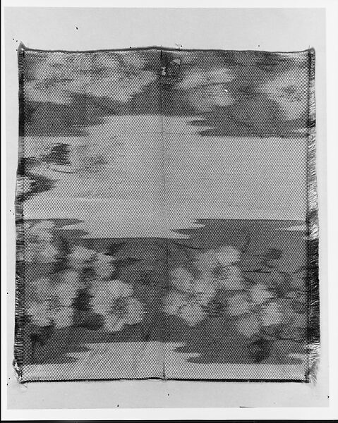 Apple-blossom textile, Associated Artists (1883–1907), Silk, printed, American