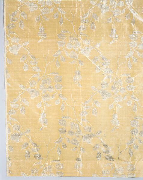 Curtain, Associated Artists (1883–1907), Silk, woven, American 
