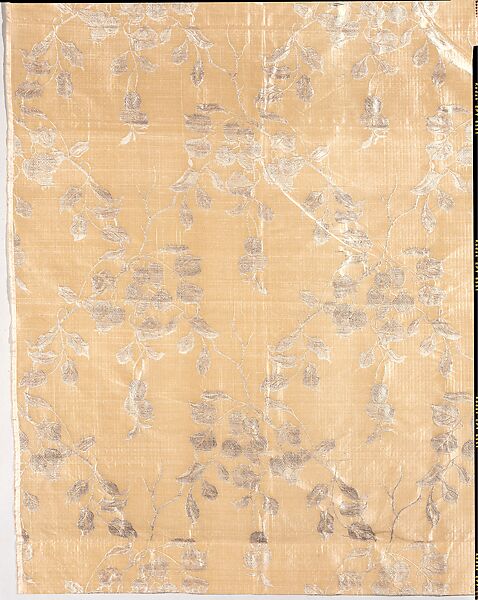 Curtain, Associated Artists (1883–1907), Silk, woven, American