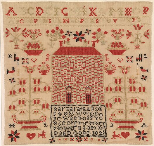 Embroidered Sampler