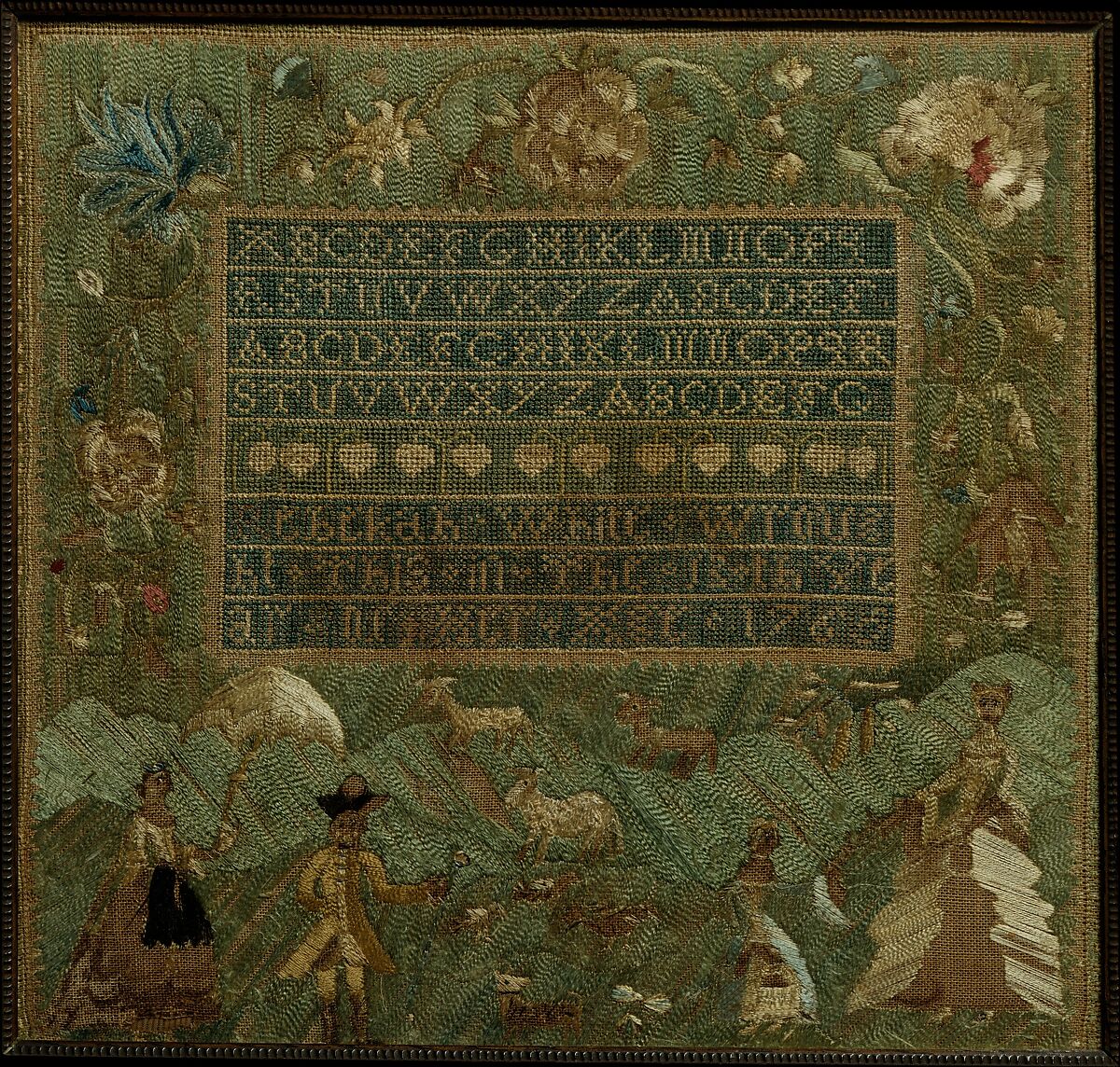 Embroidered Sampler