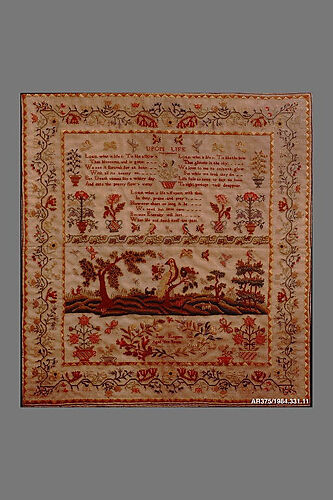 Embroidered Sampler