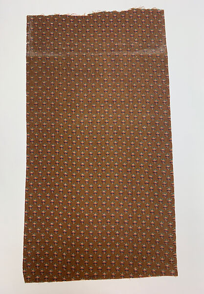 Sample, Merrimac Mills, Cotton, discharge and roller-printed, American