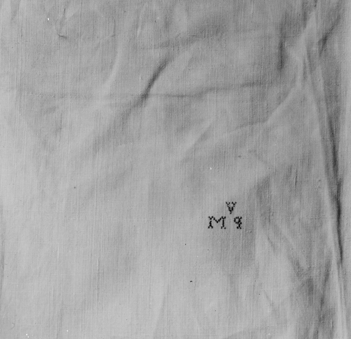 Napkin, Linen, woven, German or Dutch