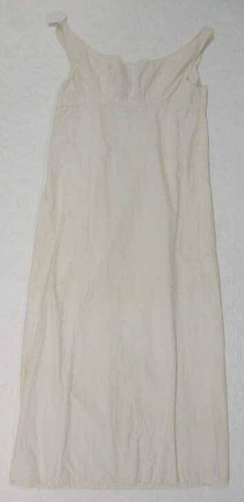 Dress, silk, probably French