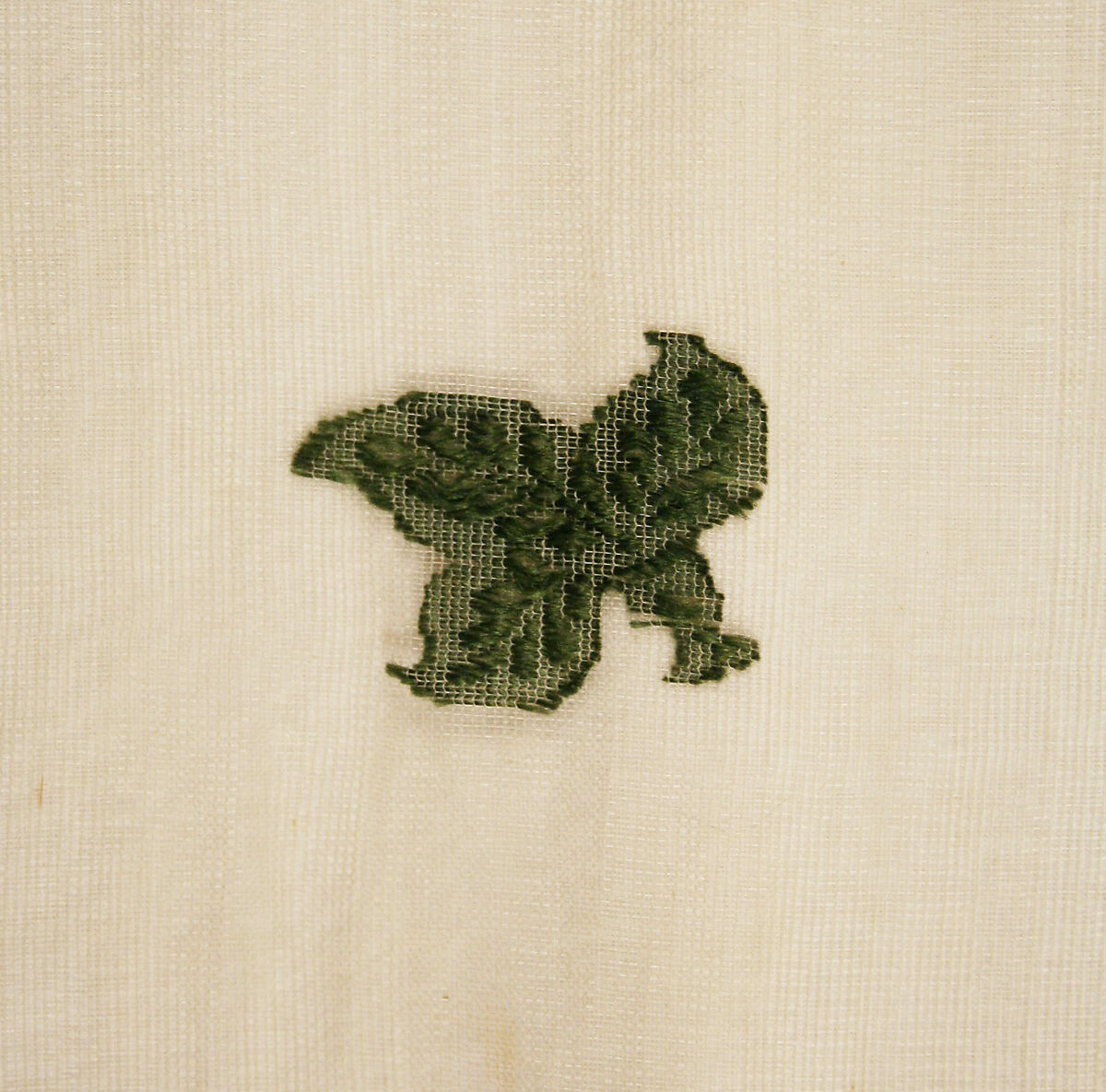 Dress, silk, probably French