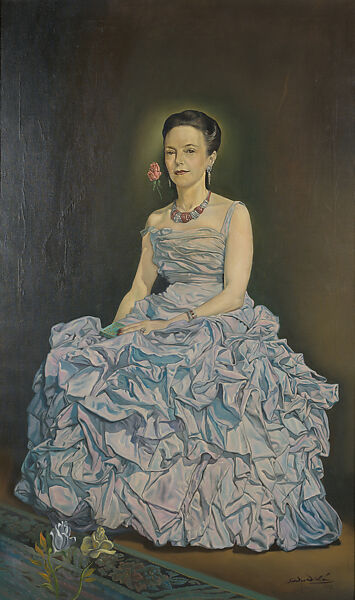 Berthe David-Weill, Salvador Dalí (Spanish, Figueres 1904–1989 Figueres), Oil on canvas, Spanish 