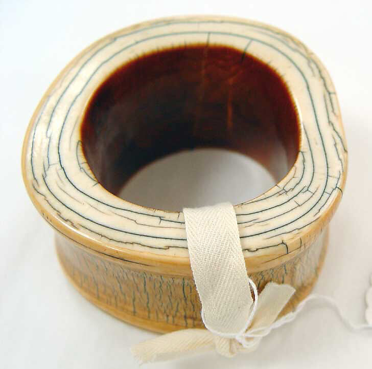 Jewelry set, ivory, Indian (Naga)