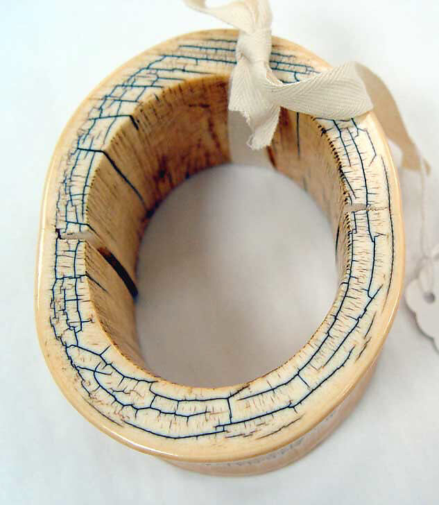 Jewelry set, Ivory, Indian (Naga)