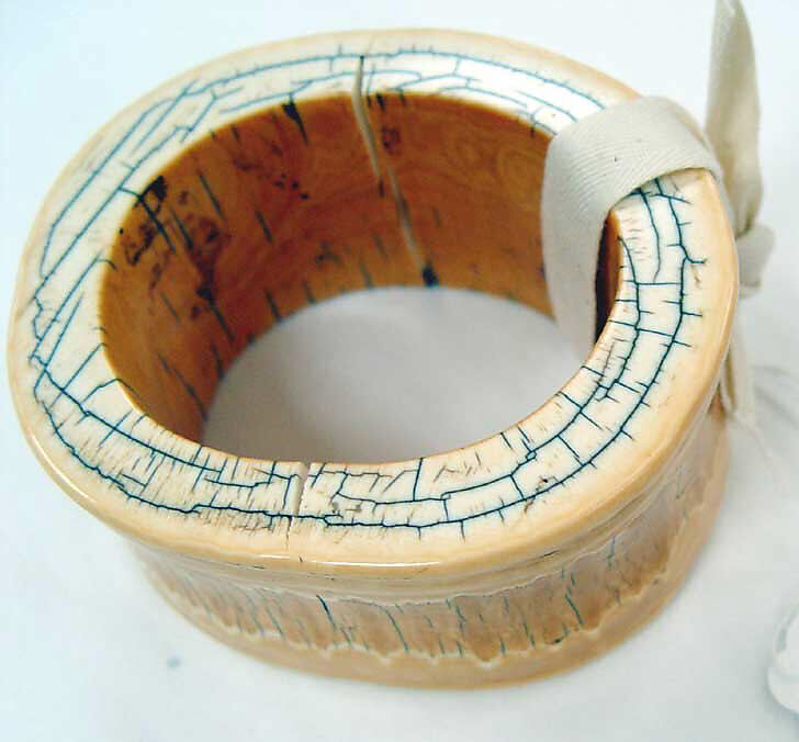 Jewelry set, Ivory, Indian (Naga)