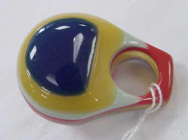 Ring, plastic, American