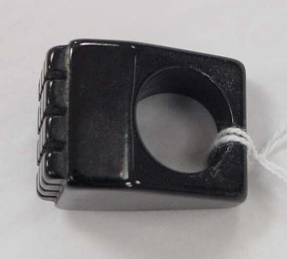 Ring, plastic, American