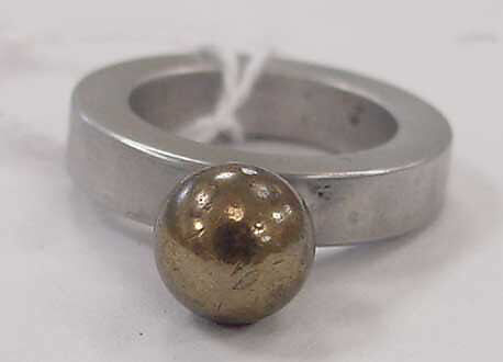 Ring, metal, American 