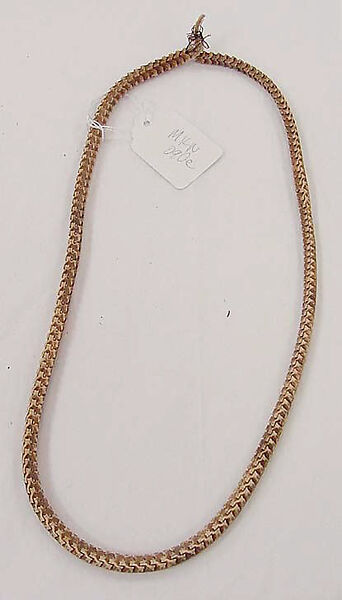 Jewelry set, bone, raffia, cotton, African