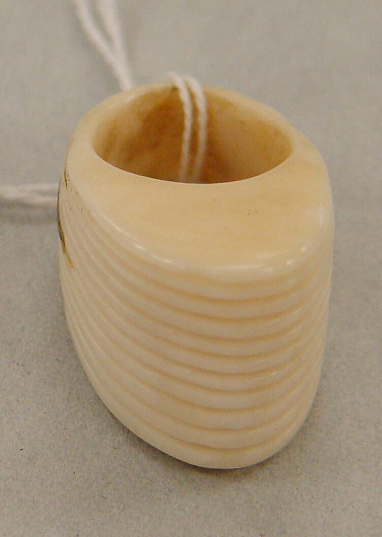 Jewelry set, ivory, metal, African