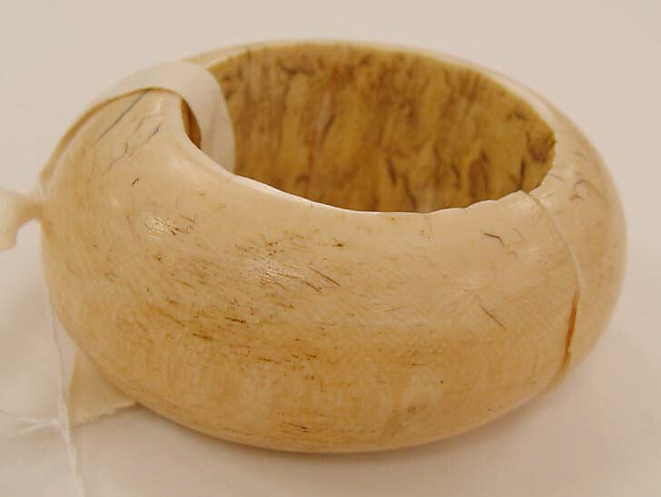 Jewelry set, ivory, African