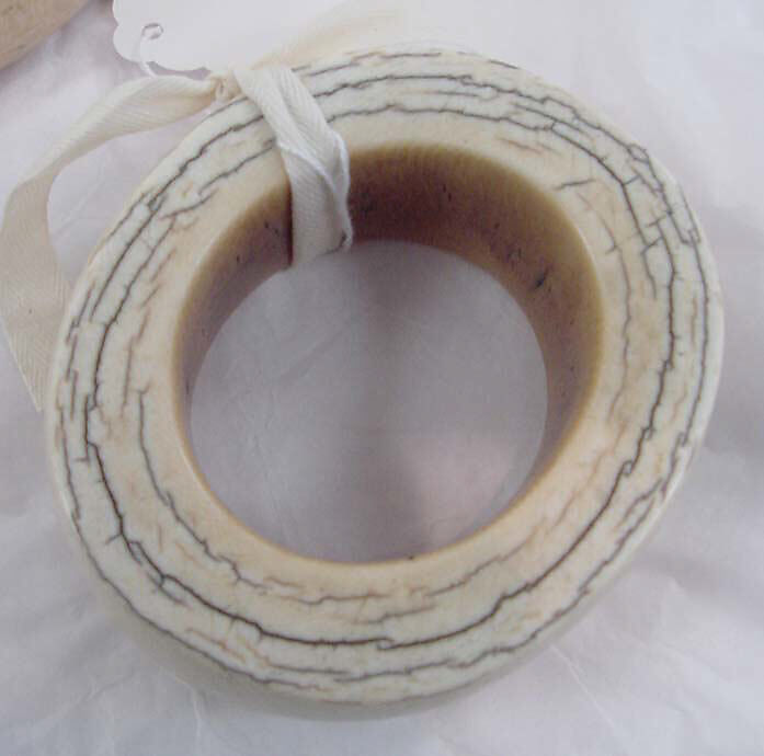 Jewelry set, ivory, African