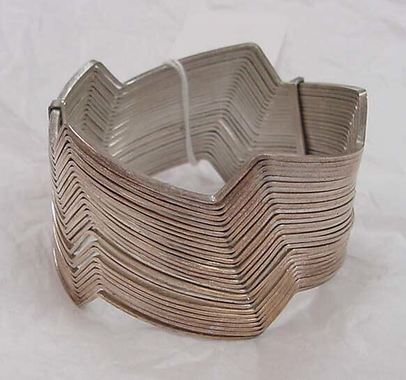 Bracelet, metal, American 