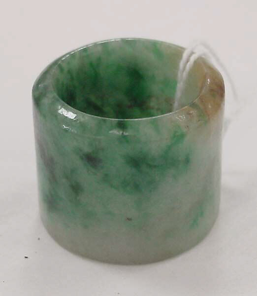 Ring, jadeite, Chinese
